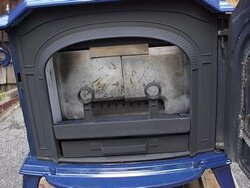 Rebuilding a  cast iron stove