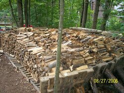 How is your wood pile doing?