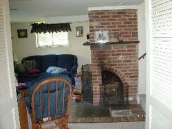 insert in 2 sided fireplace?