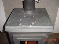 Can thickness be added to a stove?