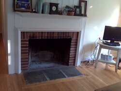 Pic's added Installing Morso 2110 in front of fire place - distance?