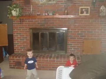 [Hearth.com] Woodstove in fireplace - clearances?