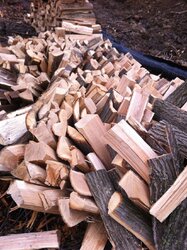 If splitting your own wood warms you twice... (Wood ID & Stack pics!)