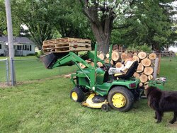 Now this is how to move wood!