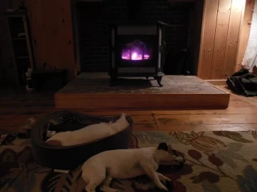 [Hearth.com] Late may fire.....!?