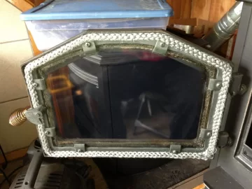[Hearth.com] After 7 years time to change the Baby! Ash Door & Fire Door Gasket Change - See new step