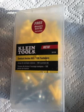 [Hearth.com] What type of concrete/brick anchors are best for pellet venting support brackets