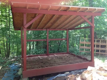 [Hearth.com] My woodshed, thanks all for the inspiration.