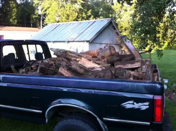 [Hearth.com] Firewood score from a friend