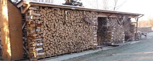 [Hearth.com] Moveable roof for top covering wood