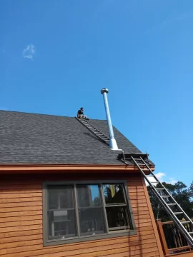 [Hearth.com] New stove install and clearances to insulation in ceiling