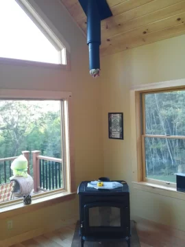 [Hearth.com] New stove install and clearances to insulation in ceiling
