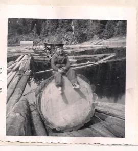 [Hearth.com] Old Growth Fir Log
