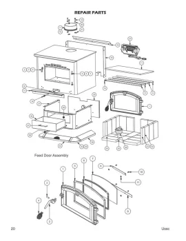 [Hearth.com] Country Hearth 2000 - New install - possible burning issues.