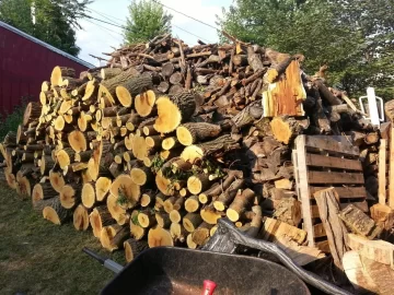 [Hearth.com] It's great to have a wood fairy.