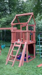 Daddy build a playground?...