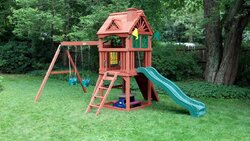 Daddy build a playground?...