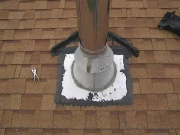 [Hearth.com] Roof is leaking rainwater down my stove pipe and pooling around my stove!