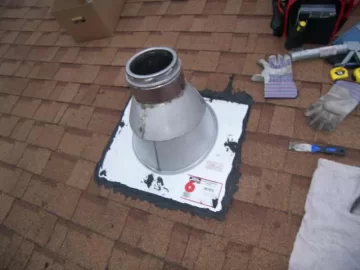 [Hearth.com] Roof is leaking rainwater down my stove pipe and pooling around my stove!