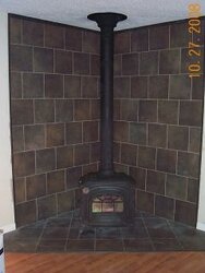 Installing Stove & Chimney Pipe