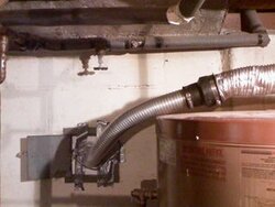air intake duct pipe through ash openning, is it a good idea?