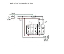 SYL-1512A2 Wiring for Stove Top Temp,  Fan Control and Alarm .jpg