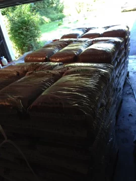 [Hearth.com] First season of pellets acquired!  3 tons of Turmans.  :)