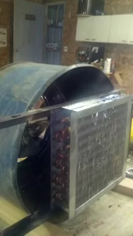 [Hearth.com] Garage heat exchanger build