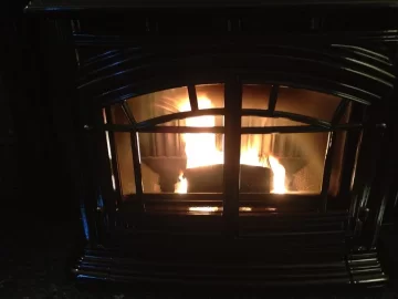 [Hearth.com] Enviro M55 insert Flame and glass smoke pattern (photos)....after