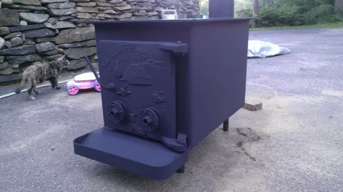 which All nighter wood stove is this? | Hearth.com Forums Home