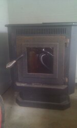 Advice on unloading a used pellet stove