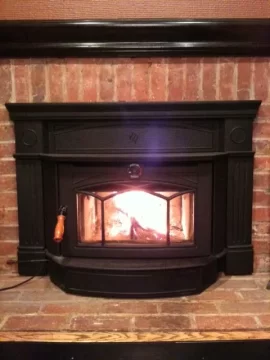 [Hearth.com] First fire with the insert last night...