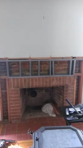 [Hearth.com] Hardiebacker to brick?