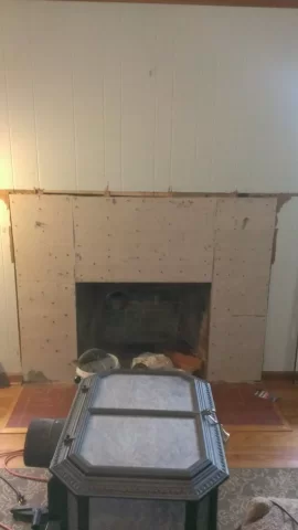 [Hearth.com] Hardiebacker to brick?