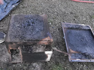 [Hearth.com] Harman Oakwood ... lots of ash in back (con't)