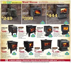 Good Deals on Wood Stoves till Oct 9th