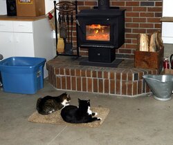Tall, non-combustible, 18" tall hearth