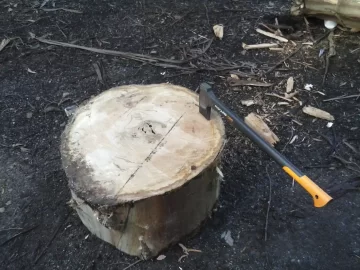 [Hearth.com] Little score on the way home.