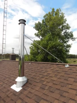 [Hearth.com] New Efel S33 Stove & Chimney install (pics)