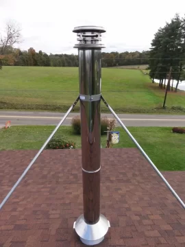 [Hearth.com] New Efel S33 Stove & Chimney install (pics)