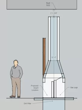 [Hearth.com] Refurbish an old Chimney.  Diy or Not?