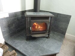 My quiet stove fan prototype