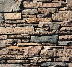 Dry stack cultured stone