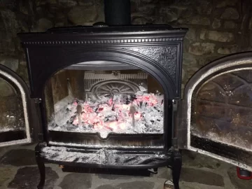 [Hearth.com] Ash tray Empty or leave ashes