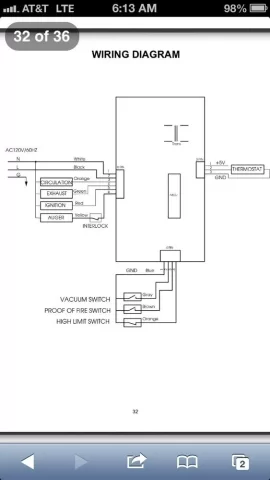 [Hearth.com] How to hook up the three wires for the Thermostat on a Us stove 5660 bay