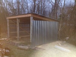 Building a wood shed