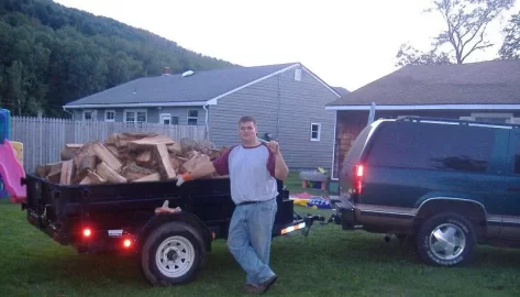[Hearth.com] Pic's of Trailer's full of wood