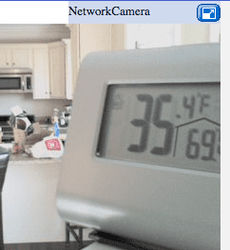 Remote residential temperature monitoring over the net...