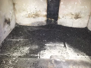 [Hearth.com] First year burning. Liner inspection and cleaning. How does it look? Creosote?