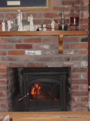 Newbie wondering if mantle is too close to wood stove